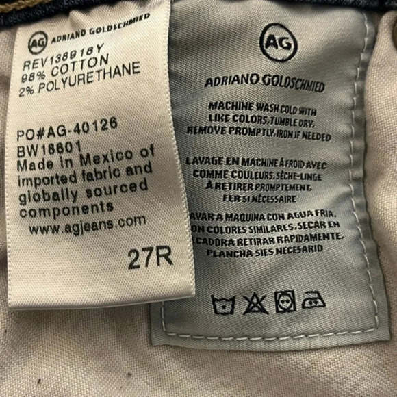 AG Adriano Goldschmeid Super Skinny Jeggings - Picture 6 of 8